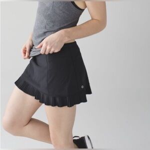 Lululemon City Sky Run By Pleated Skirt